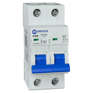 Interruptor magnetotérmico 6kA 2 polos x 40A