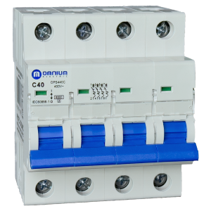 Interruptor magnetotérmico 6kA 4 polos x 40A
